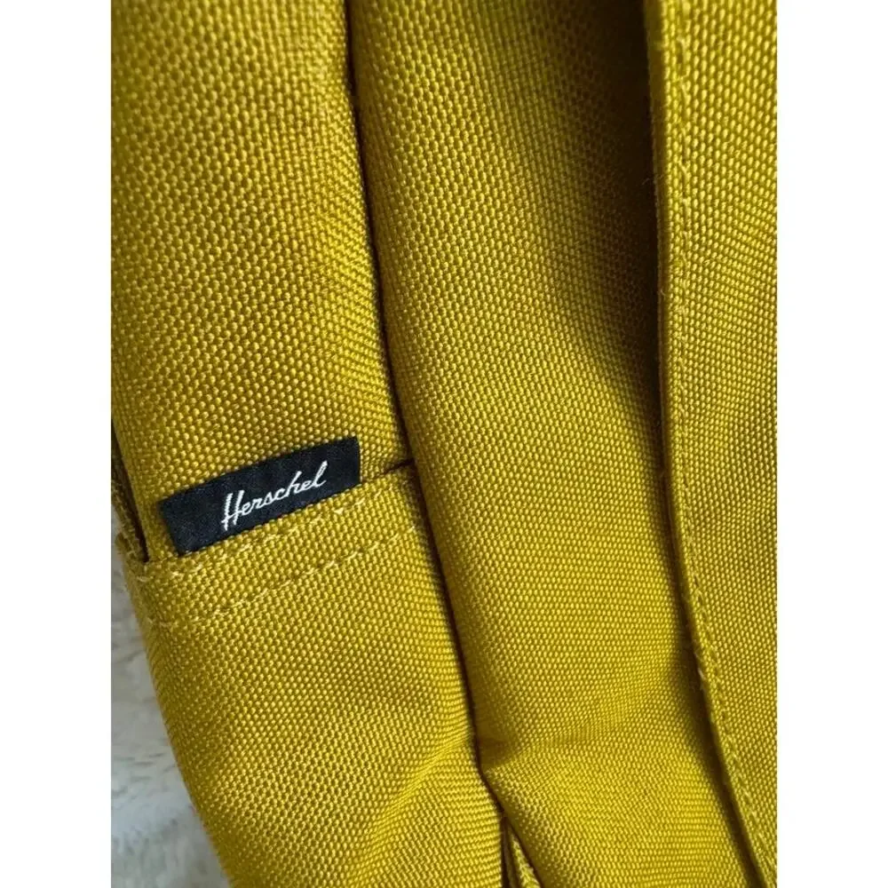 Herschel Supply Co Classic Mini Backpack Mustard Yellow Canvas Daypack
